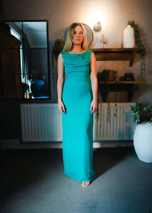 Beaded cocktail dress