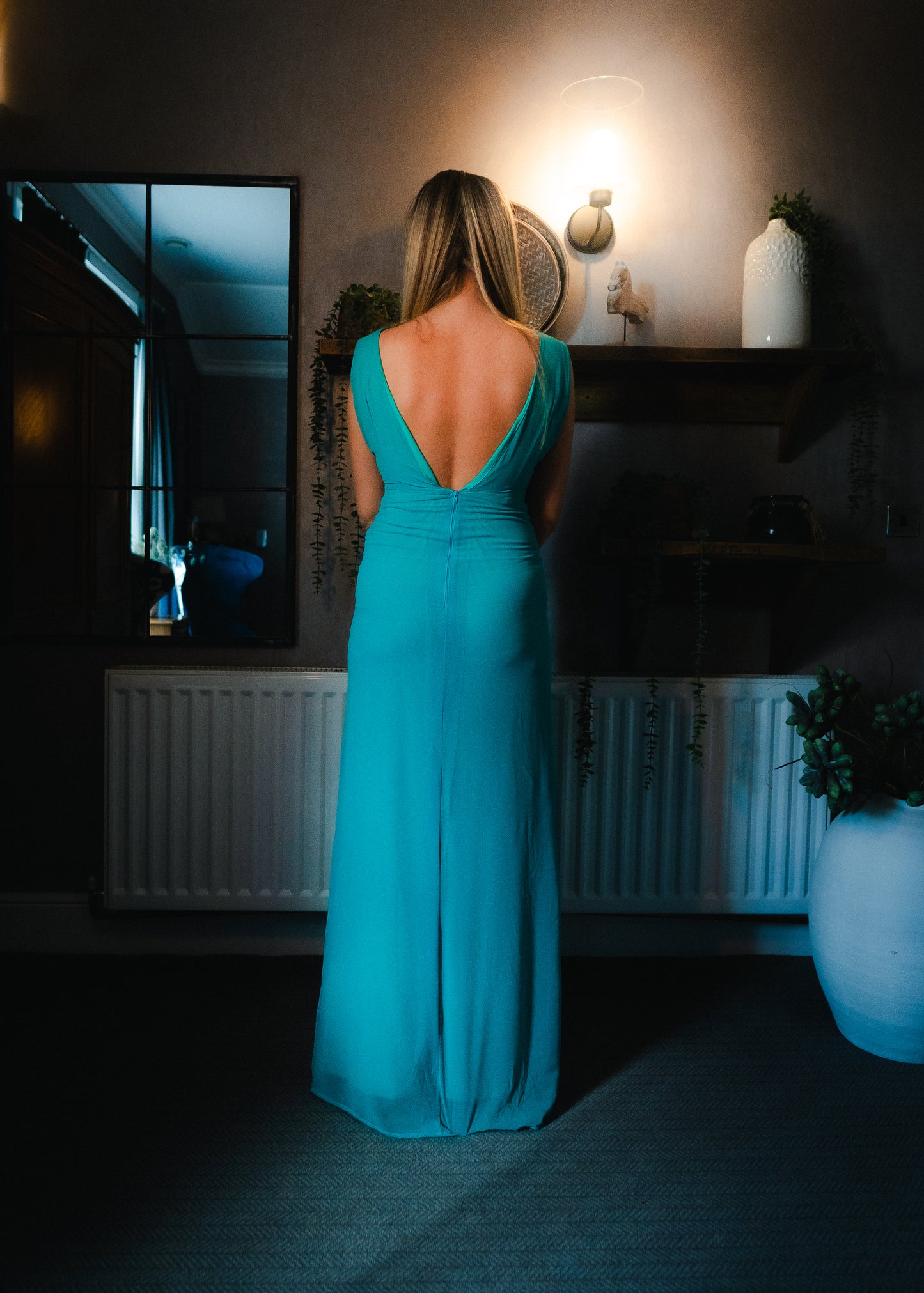 Beaded cocktail dress