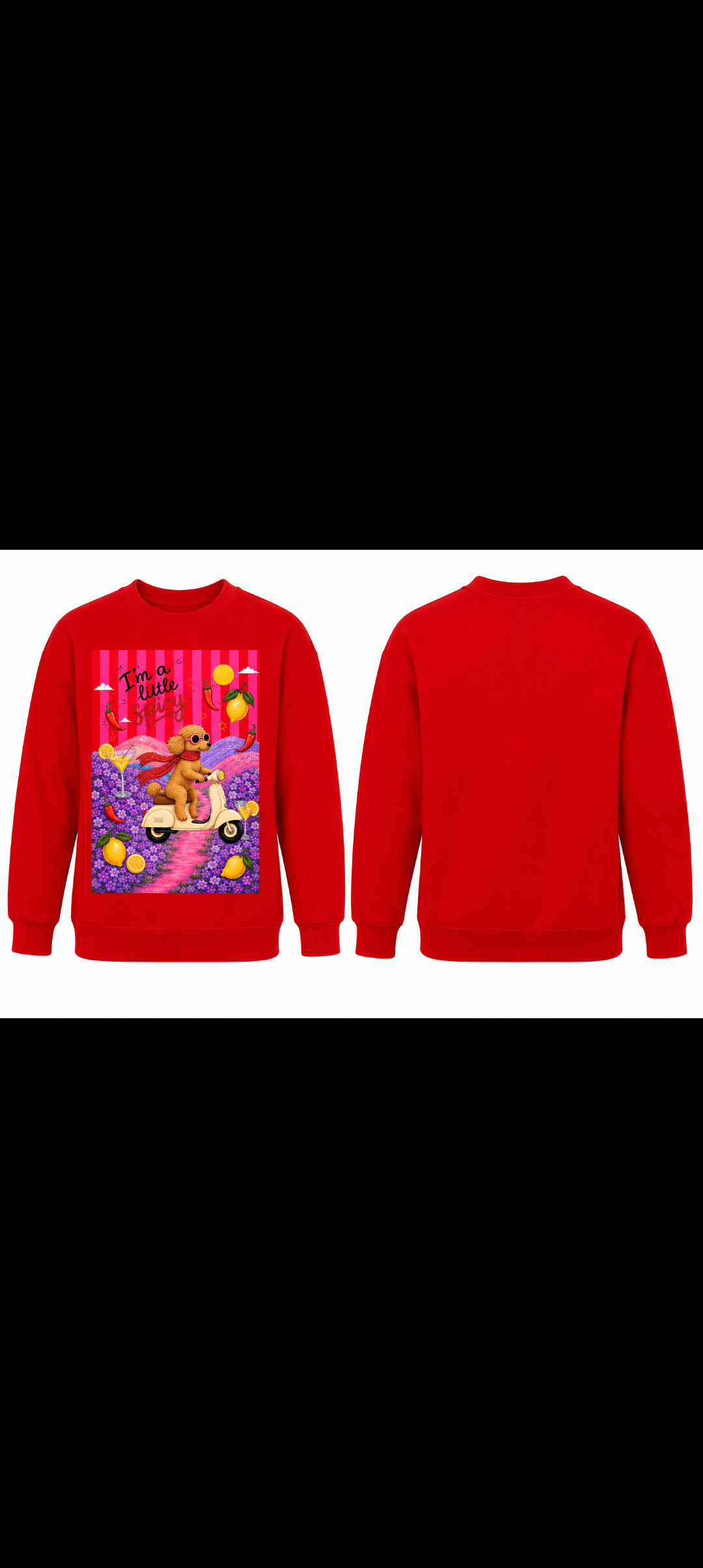 Spicy graphic tee shirt