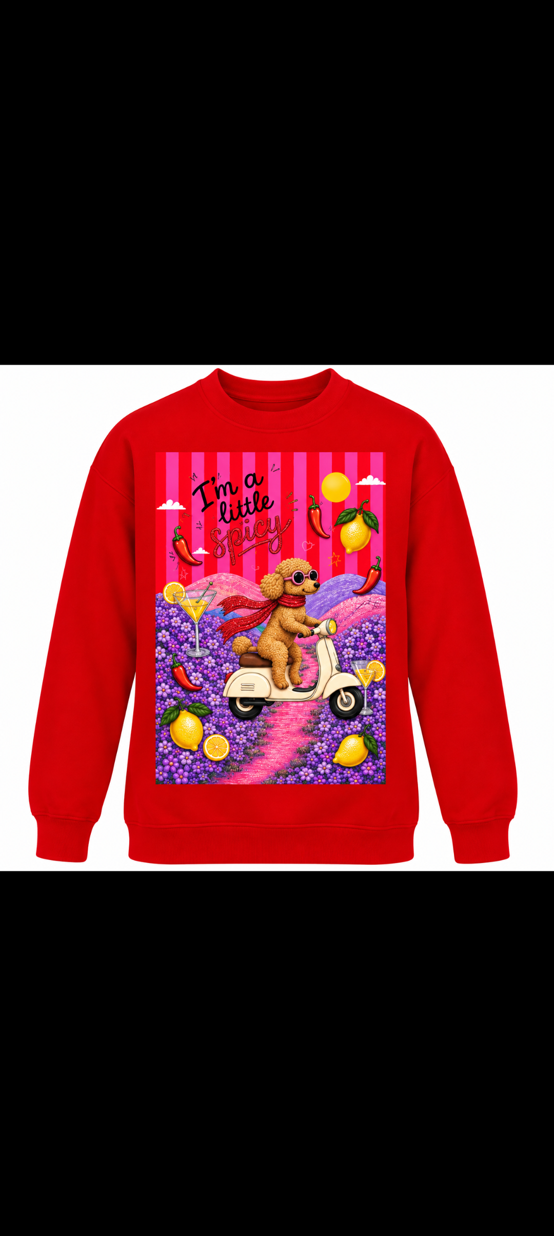 Spicy graphic tee shirt