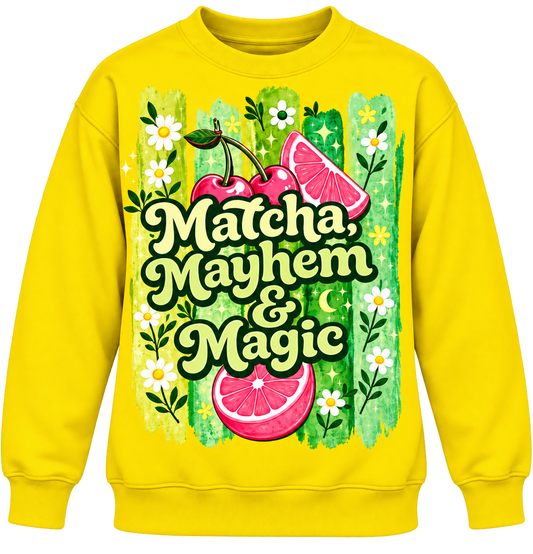 Matcha graphic sweatshirt